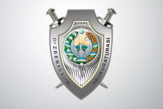 the logo of general prosecutor's office uzbekistan